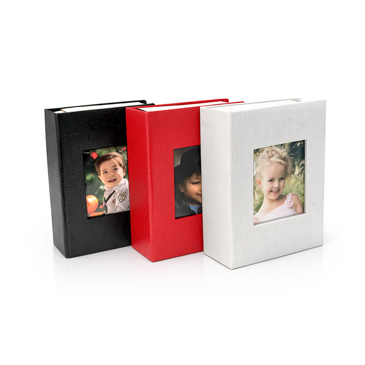 100'lük Deri Pencereli Fotoğraf Albümü - 10x15cm