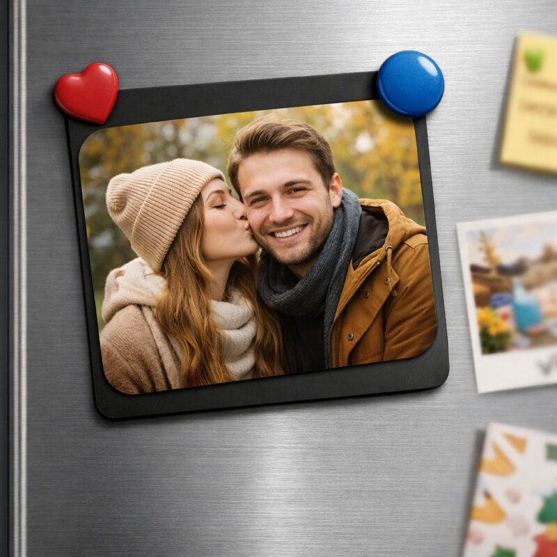 Kişiye Özel Fotoğraflı Buzdolabı Magneti