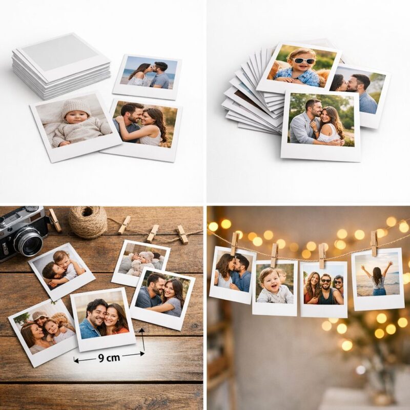 Pola Kart Polaroid Fotoğraf Baskı