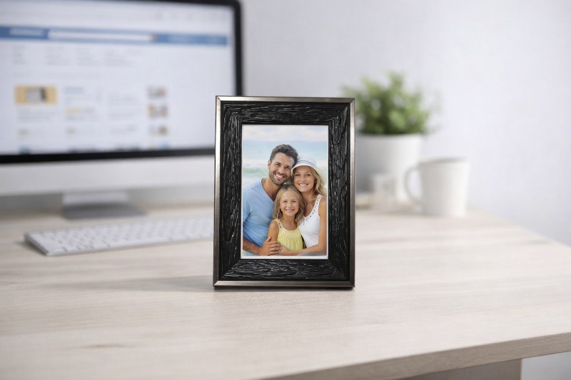 Siyah-Gri 10x15 Çerçeve