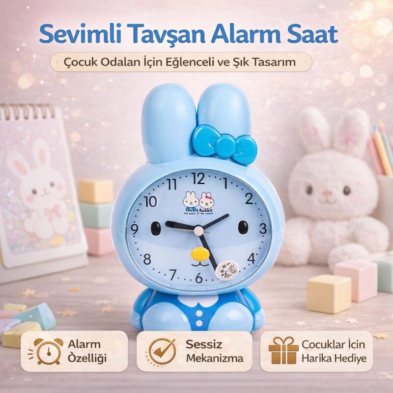 Çalar Saat (Mavi)